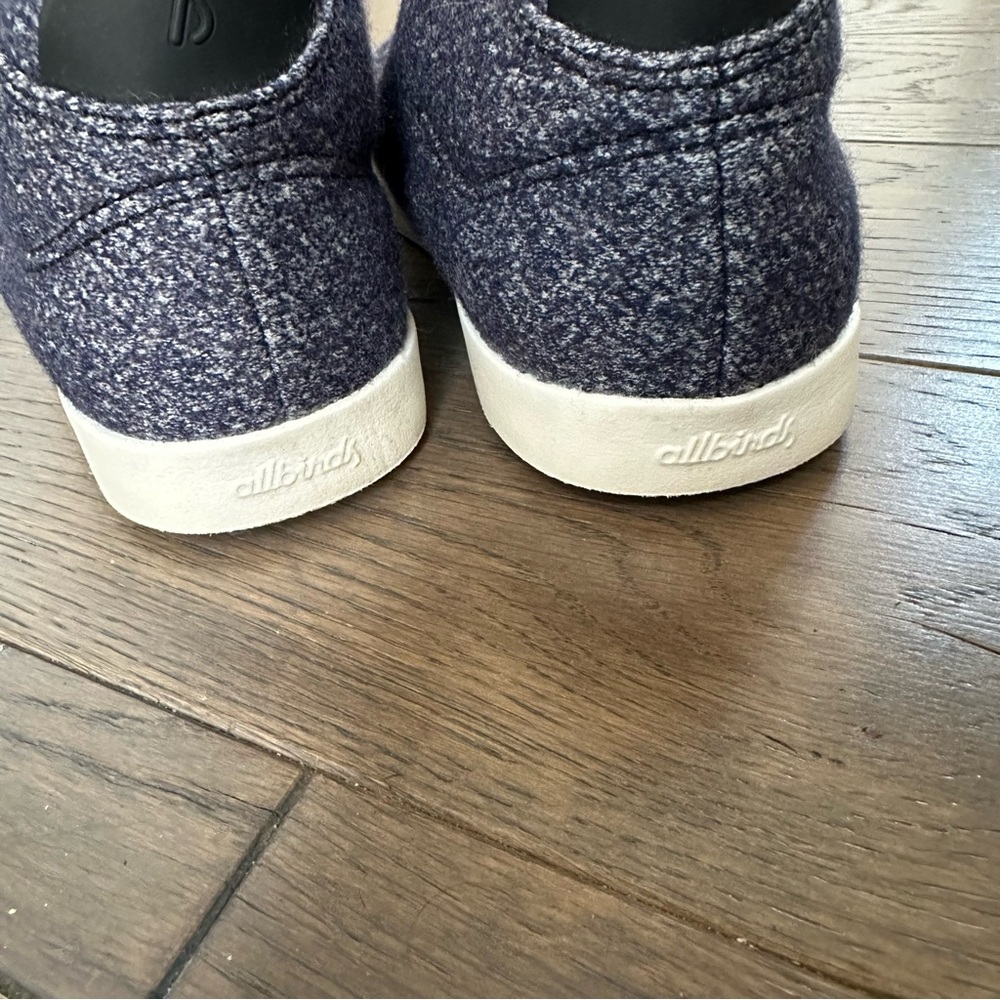 Allbirds Wool Piper Mid Sneakers Gray Size 6 - Picture 6 of 9
